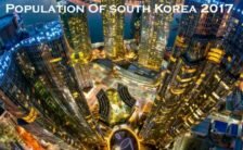 Population Of south Korea 2017
