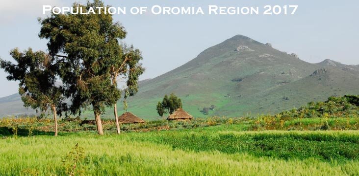 Population of Oromia Region 2017